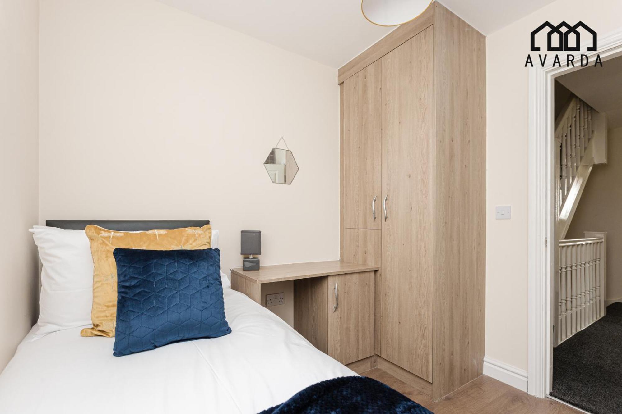 Oxheys House - 5 Bedrooms Contractors Parking Preston  Værelse billede